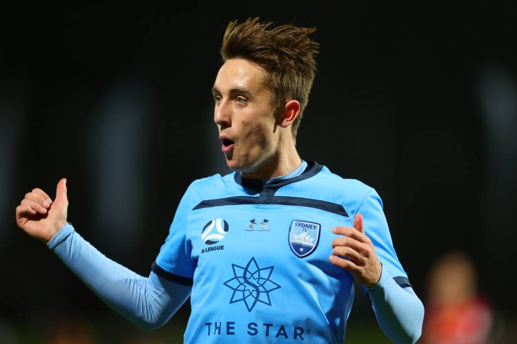 HAPPY: Sydney FC defender Joel King. Picture: Speed Media/Icon Sportswire via Getty Images