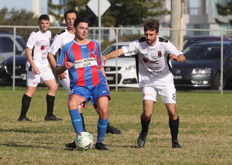 YOUTH: Luke Toohey (left) has enjoyed the promotion to first grade in 2020. Picture: Robert Peet