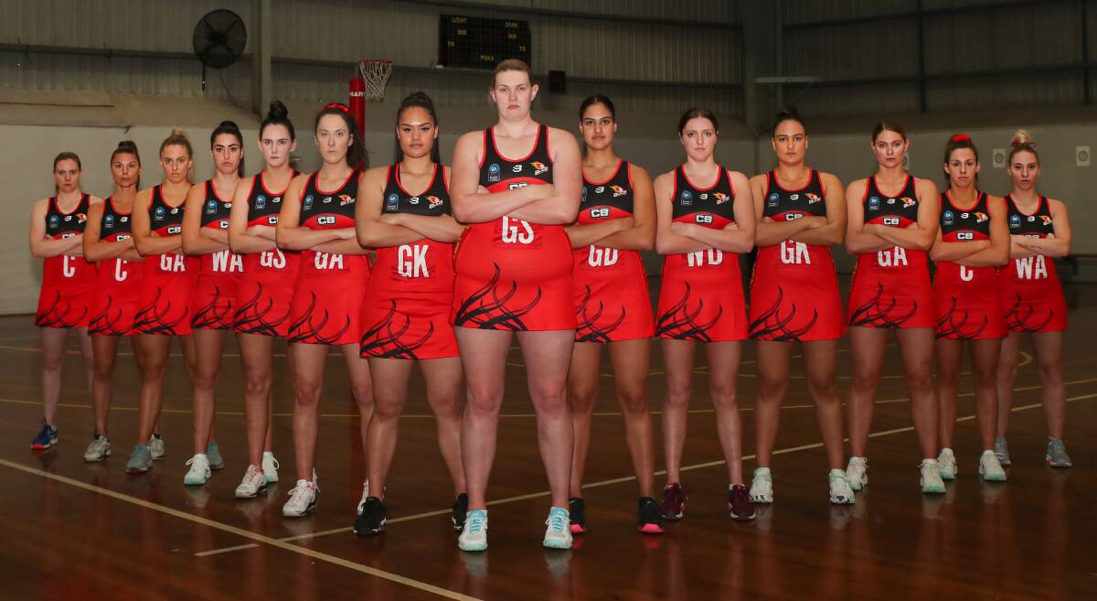 The South Coast's newest opens netball team are ready to start their 2020 campaign. Picture: May Bailey