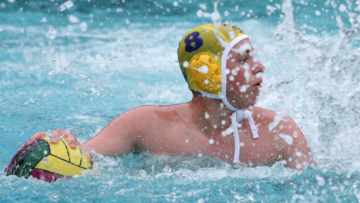 All of the action from the NSW Combined High Schools water polo tournament held at the University of Wollongong campus on Friday. Pictures by Sylvia Liber