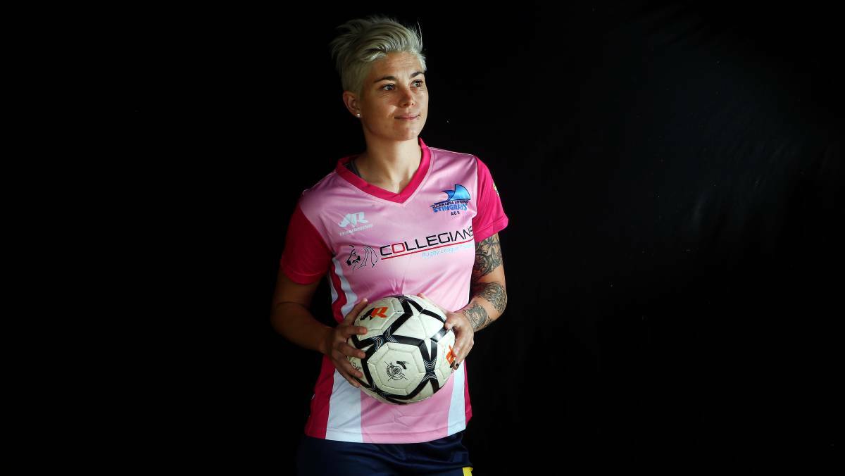 Michelle Heyman returned to the Illawarra Stingrays in 2019. Picture: Sylvia Liber
