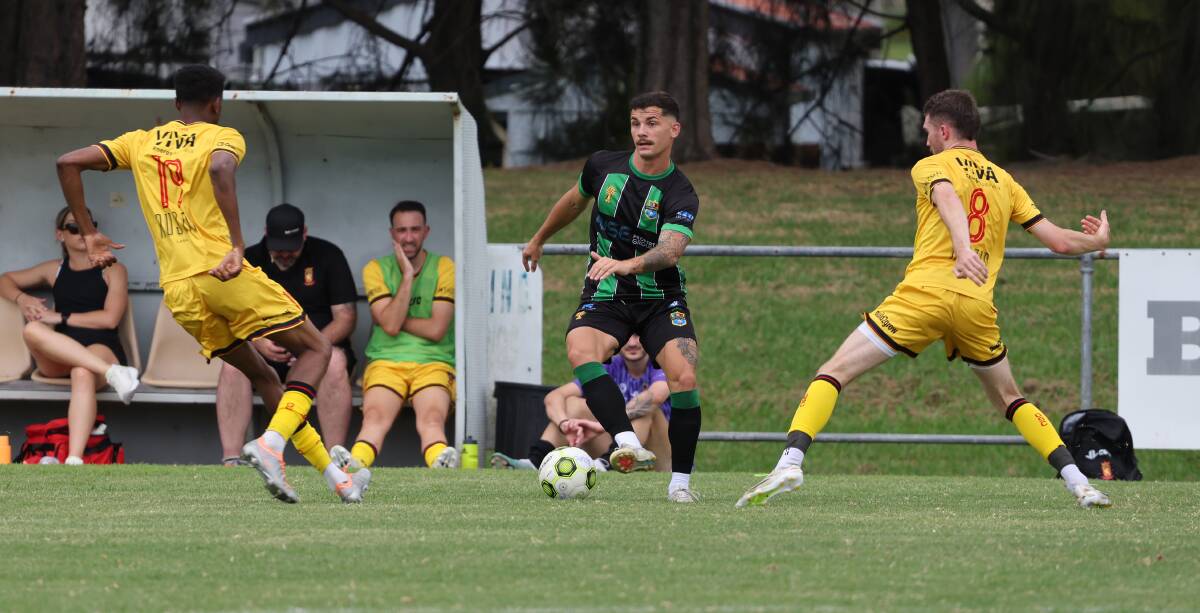 All of the action from Geelong's 4-2 win over Shellharbour in their Maso Cup men's clash on Friday, January 26 at Macedonia Park. Pictures by Robert Peet