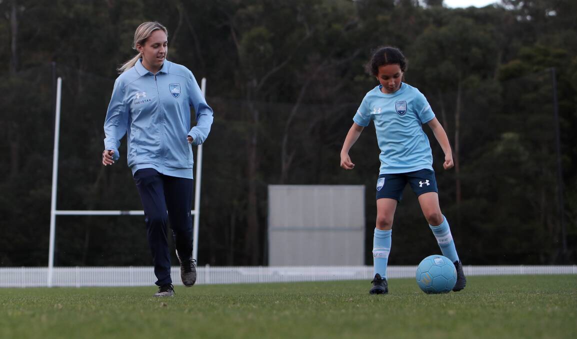 MOVING FORWARD: Sydney FC's Mackenzie Hawkesby is encouraging footballers of all ages to talk honestly about their mental health. Picture: Sylvia Liber