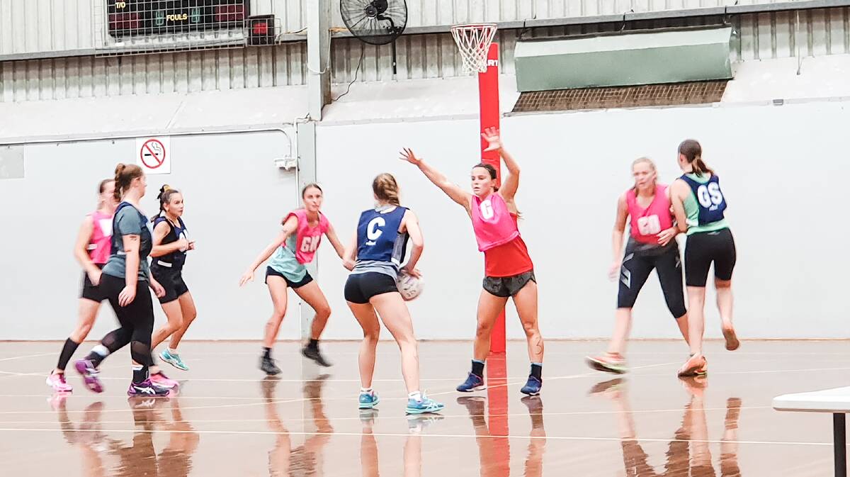 Action from the Talent Identification Program trials. Picture: South Coast Blaze