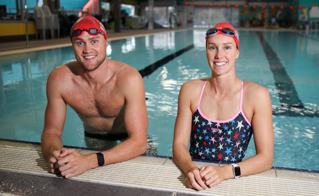 DREAM TEAM: Wollongong swimmer David McKeon shared some of his best moments in the pool with sister Emma over the past decade. Pictures: Adam McLean