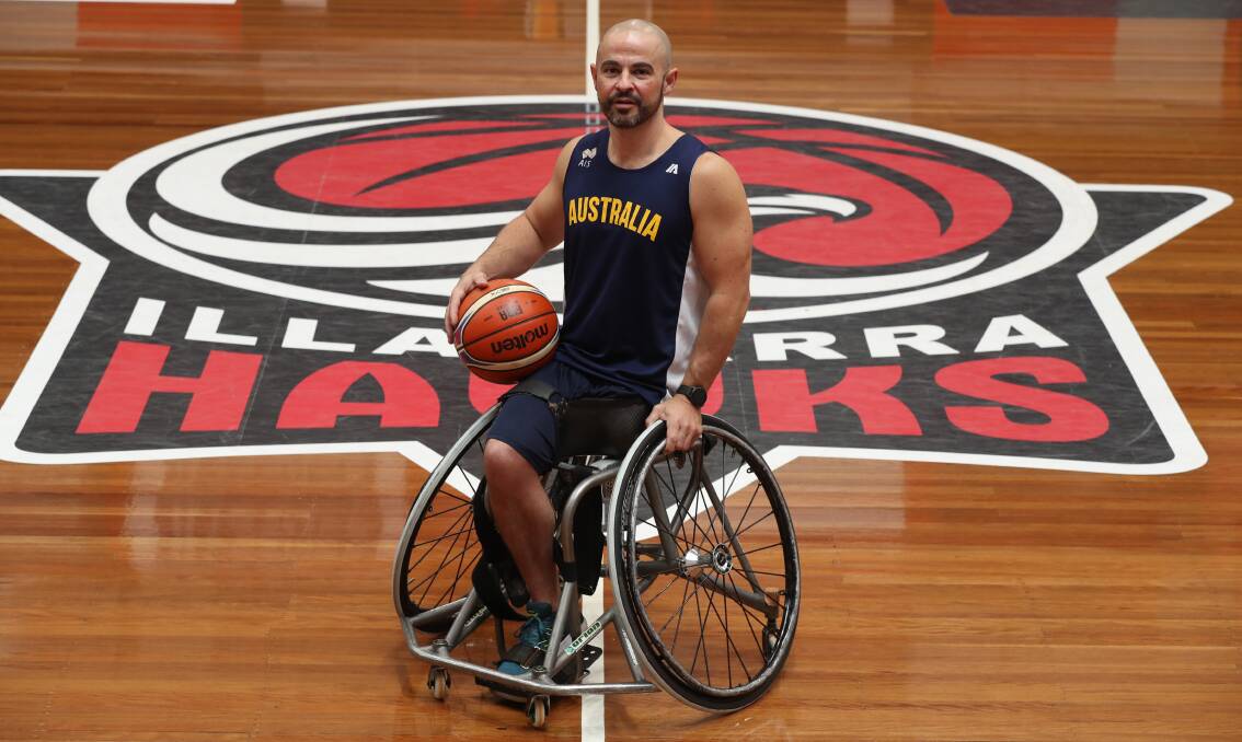 Wollongong Roller Hawks star Tristan Knowles has been unveiled as the new Australian Rollers captain. Picture by Robert Peet