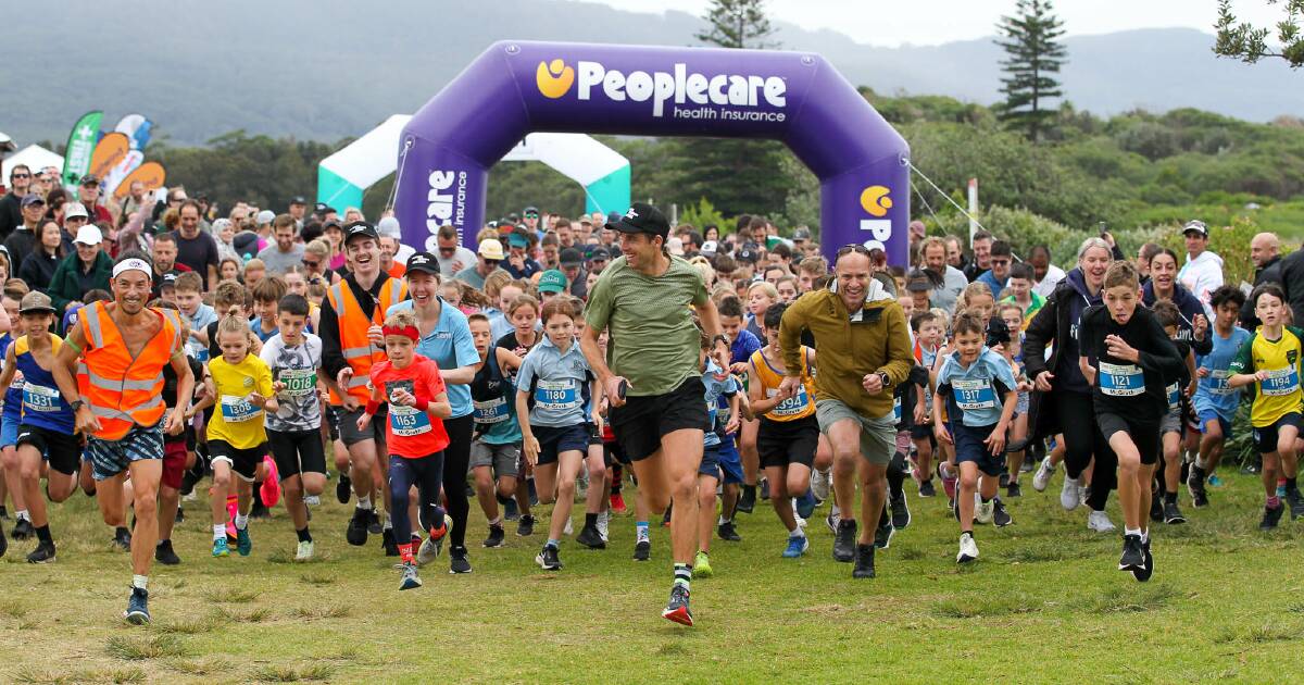All of the action from the 2023 Wollongong Running Festival