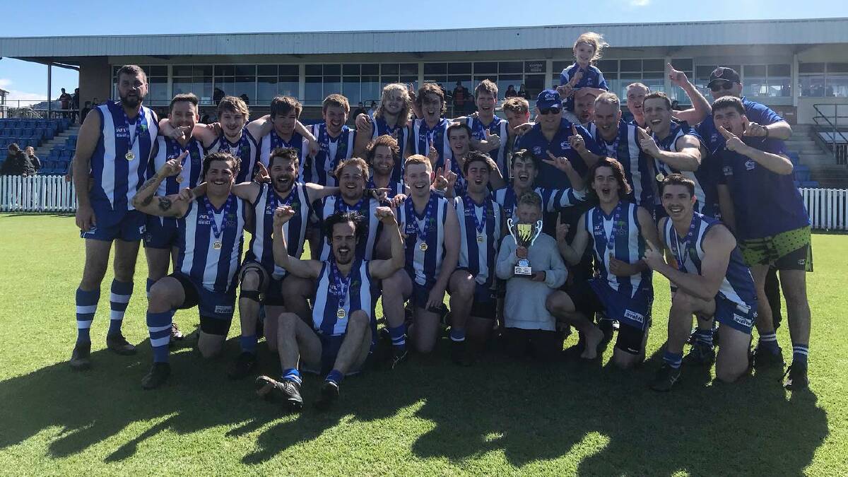 Men's Division Two champions, Figtree. Picture: AFL South Coast
