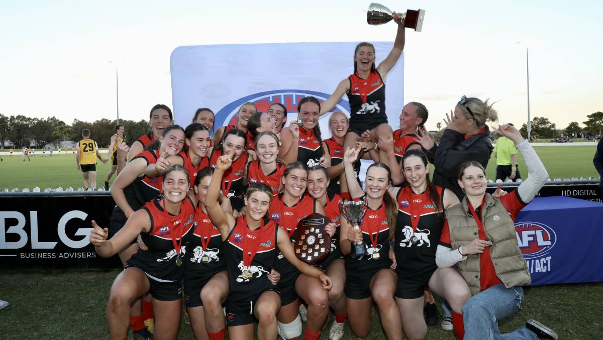 All of the action from Wollongong Lions' victory over Figtree Saints in the Women's Premier Division grand final at North Dalton Park on Saturday. Pictures by Sylvia Liber