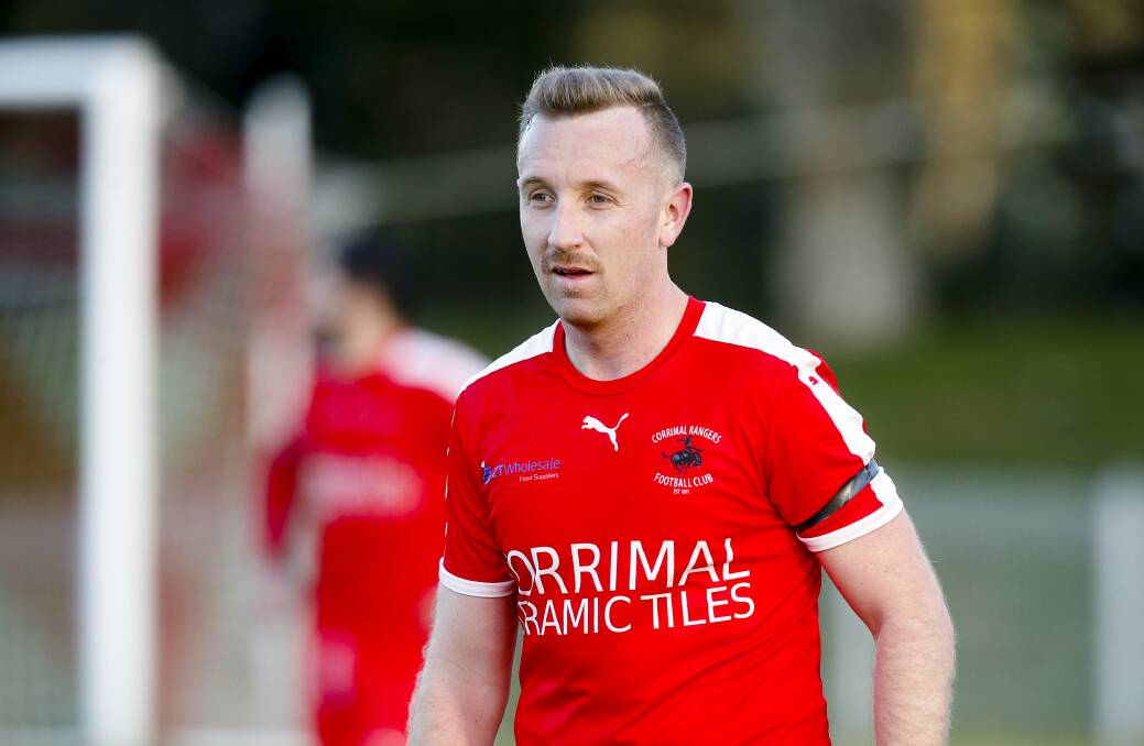 IN FOCUS: Rick Goodchild scored two goals on Sunday. Picture: Anna Warr