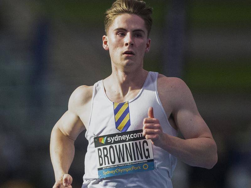 STAYING FOCUSED: Rohan Browning is eyeing off his next challenge.