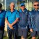 Set to fly: Gary Sampson, Peter Thelan, Matt Miles and Steve Sprod have joined Figtree Falcons and will debut in the new pennants competition.