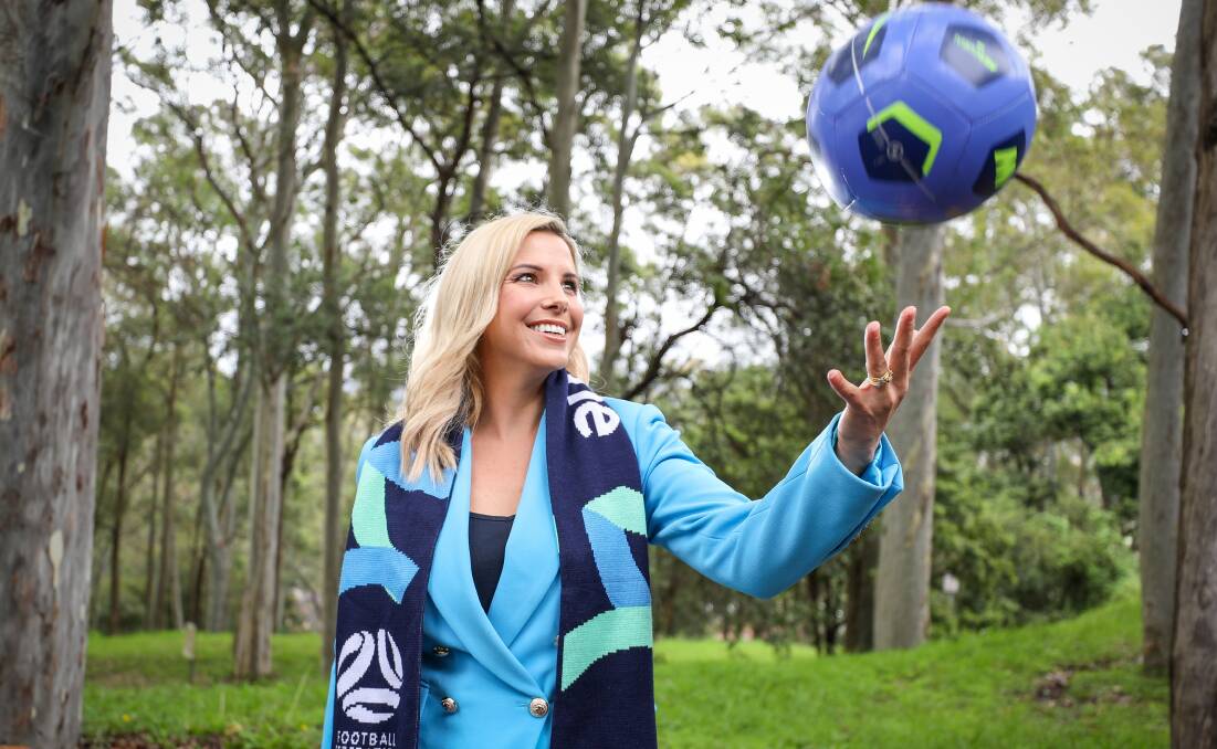 Former Matildas player, Wollongong's Amy Duggan is excited to see the Women's World Cup coming to Australian shores. Picture by Adam McLean