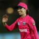 BACK IN TOWN: Erin Burns is ready to pull on the magenta again this Women's Big Bash League season. Picture: Jason McCawley/Getty Images
