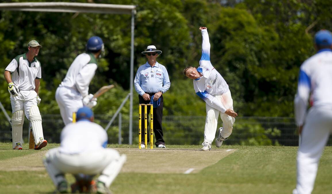 ON TARGET: Jake O'Connell picked up three wickets for Corrimal against Wests on Saturday. Picture: Anna Warr