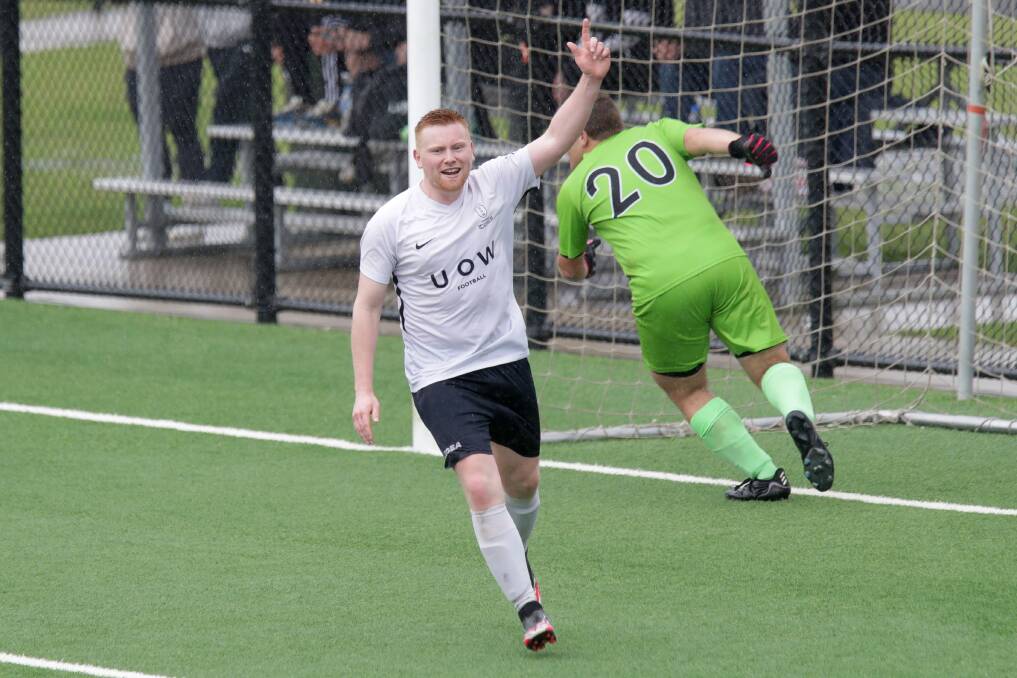 All of the action from University's 5-0 win over Oak Flats in their District League elimination final at Ian McLennan Park on Saturday. Pictures by Adam McLean