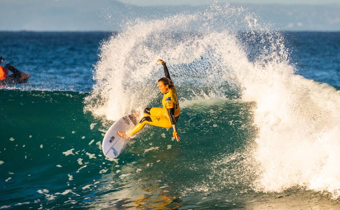 IN CONTROL: Sally Fitzgibbons. Picture: World Surf League