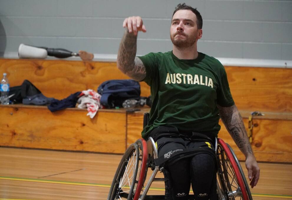 Luke Pople is aiming to compete at this first Paralympic Games in 2024. Picture by Geoff Adams