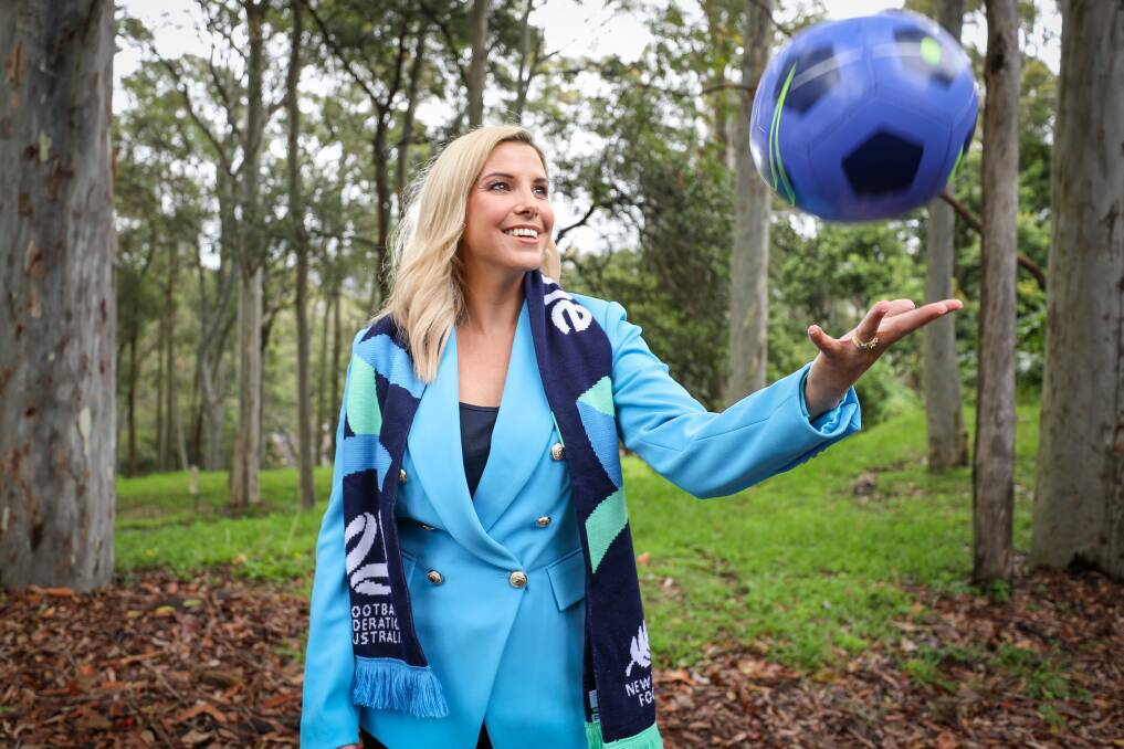 LOOKING FORWARD: Former Matildas player Amy Duggan is excited about the future for women's football on the South Coast. Picture: Adam McLean