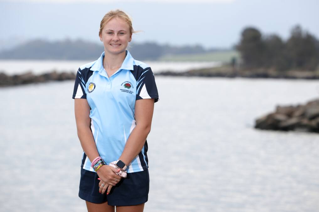 Charlotte Keen, 15, took up the sport about "three or four years ago". Picture: Adam McLean