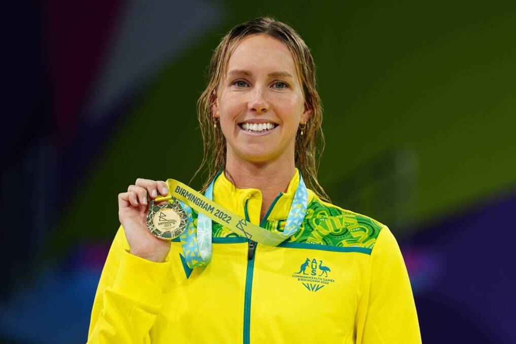GOLD STANDARD: Emma McKeon. Picture: Martin Rickett/PA Images via Getty Images