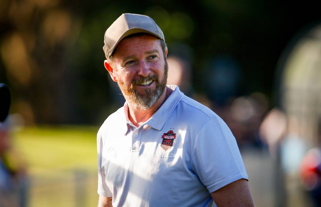 Wolves coach David Carney was left with plenty to ponder - and smile about - following his side's 0-0 draw with Sydney United on Sunday. Picture by Anna Warr