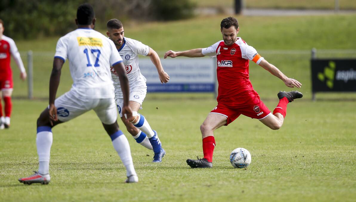 BACK IN TOWN: Guy Knight has returned to the Wolves after a stint with Illawarra Premier League club, Bulli. Picture: Anna Warr