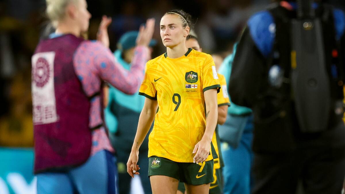 Caitlin Foord and her Matildas teammates are looking forward following Saturday's 5-0 loss to Canada. Picture by Adam McLean