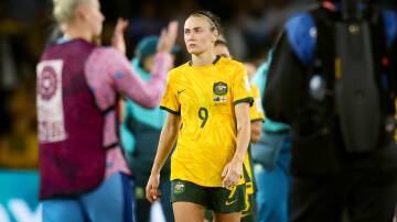 Caitlin Foord and her Matildas teammates are looking forward following Saturday's 5-0 loss to Canada. Picture by Adam McLean