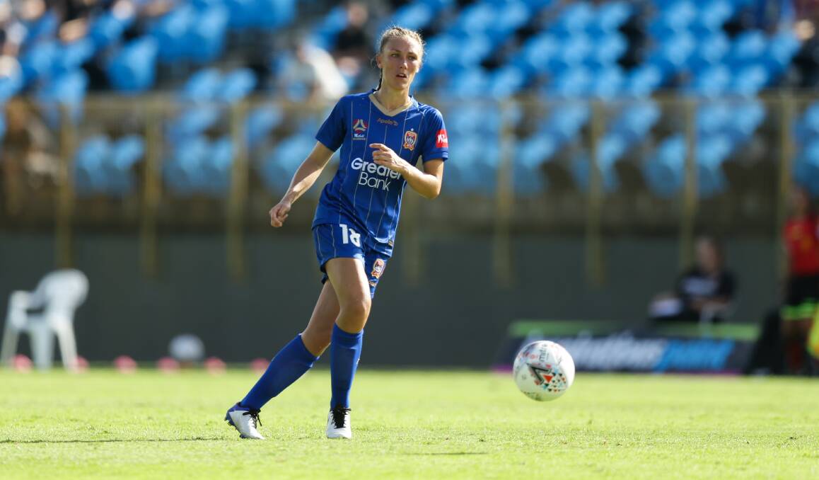 Taren King has departed the Jets to join the A-League Women's newest team, Central Coast Mariners. Picture by Jonathan Carrol