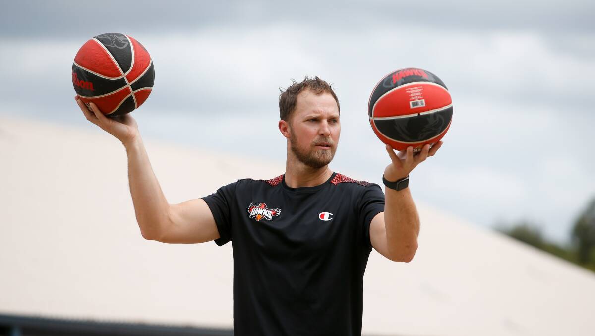 COMING BACK: Tim Coenraad is returning to the Illawarra Hawks roster. Picture: Anna Warr