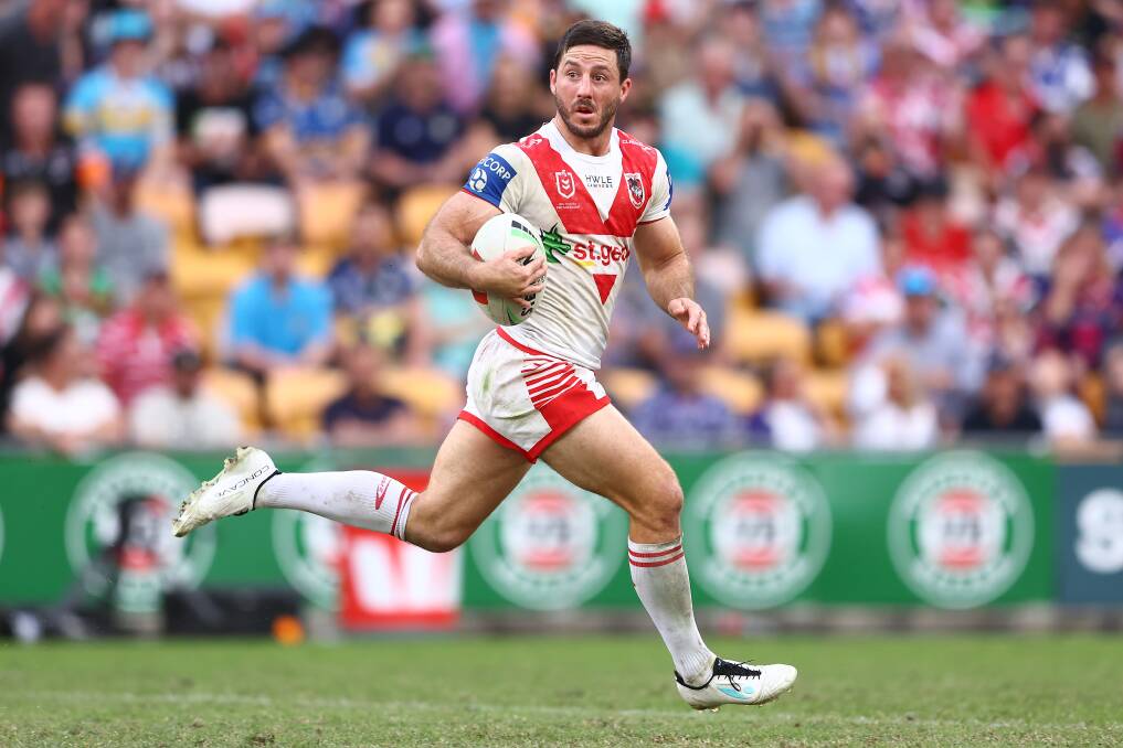 Ben Hunt finds space against the Tigers. Picture - Getty Images