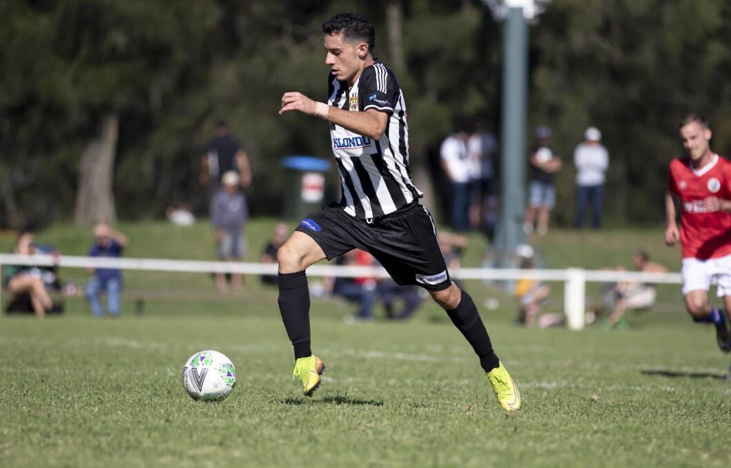 SURGING AHEAD: Jordan Nikolovski has been a driving factor in Port Kembla's recent good form. Picture: JC Sports Photography