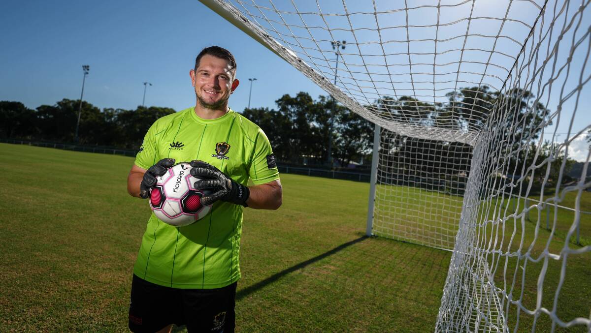 Returning Coniston goalkeeper Blake Horton is delighted to be back at JJ Kelly Park for the 2024 Premier League season. Picture by Adam McLean