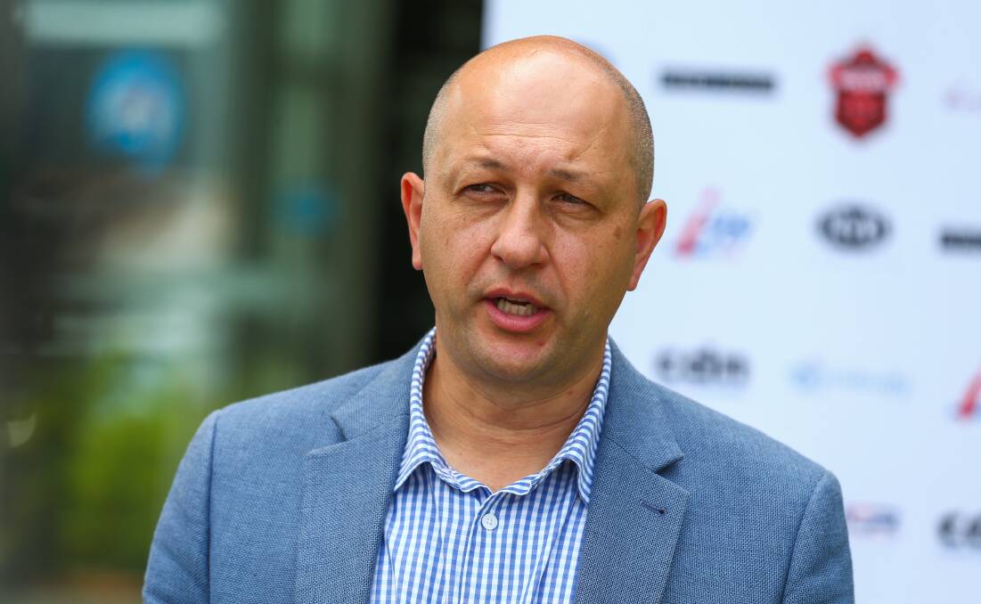 Wollongong Wolves chief executive Strebre Delovski has been passionate about the club being included in the National Second TIer competition. Picture by Wesley Lonergan