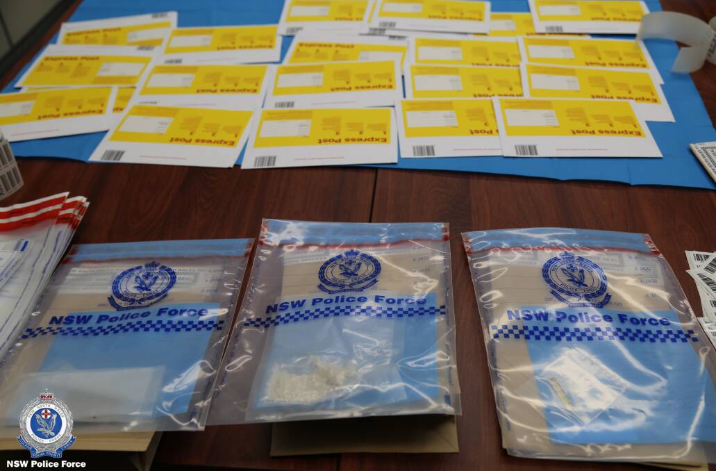 More charges: Police say they have identified a "technologically-sophisticated online drug distribution network" operating from the South Coast. Picture: NSW Police