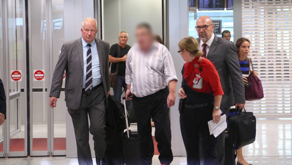 The man formerly accused of murdering Fairy Meadow toddler Cheryl Grimmer when he was extradited to NSW.