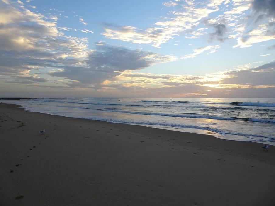 Peaceful: Bulli surf captured by Margaret Johnston. Send us your photos to letters@illawarramercury.com.au or post to our Facebook page.