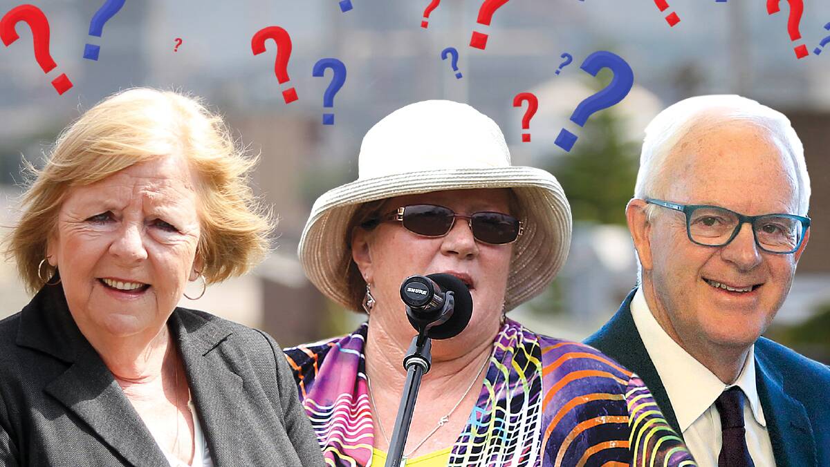 Contenders: Noreen Hay, Marianne Saliba and Chris Connor are rumoured to have mayoral ambitions.