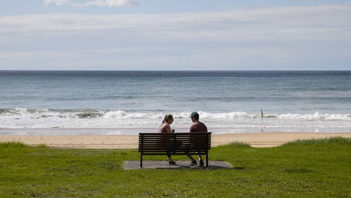 People are not allowed to visit the Illawarra for a holiday. Picture: Anna Warr