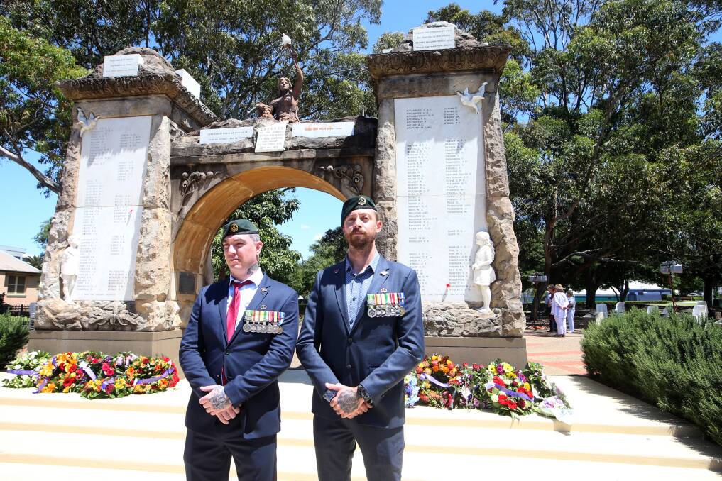 All the scenes from the Wollongong RSL sub-branches' Remembrance Day service. Pictures: Sylvia Liber