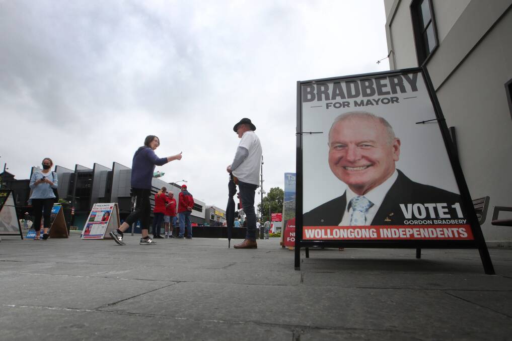 Gordon Bradbery is hoping to have another term as Lord Mayor. Picture: Sylvia Liber
