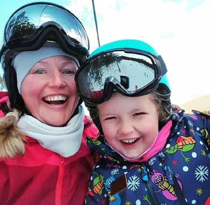 Kelly Daly passed away from an aggressive cancer in October, leaving behind seven-year-old Keira. Picture: Supplied