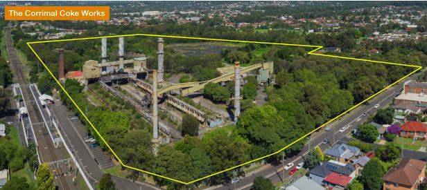 The Corrimal cokeworks site. Picture: Supplied