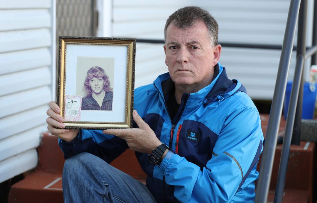 Never forgotten: Kevin Docherty finds it hard to talk about his missing twin sister Kay but wants to keep her case alive, especially during Missing Persons Week. Picture: Robert Peet