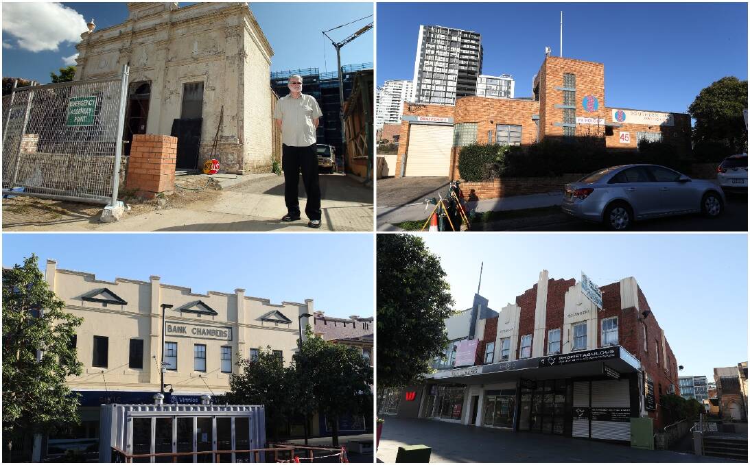 Remembering the past: Historian Dr Glenn Mitchell supports the former Burlei building, Bank Chambers and Kawarra Chambers becoming heritage-listed items. Picture: Robert Peet
