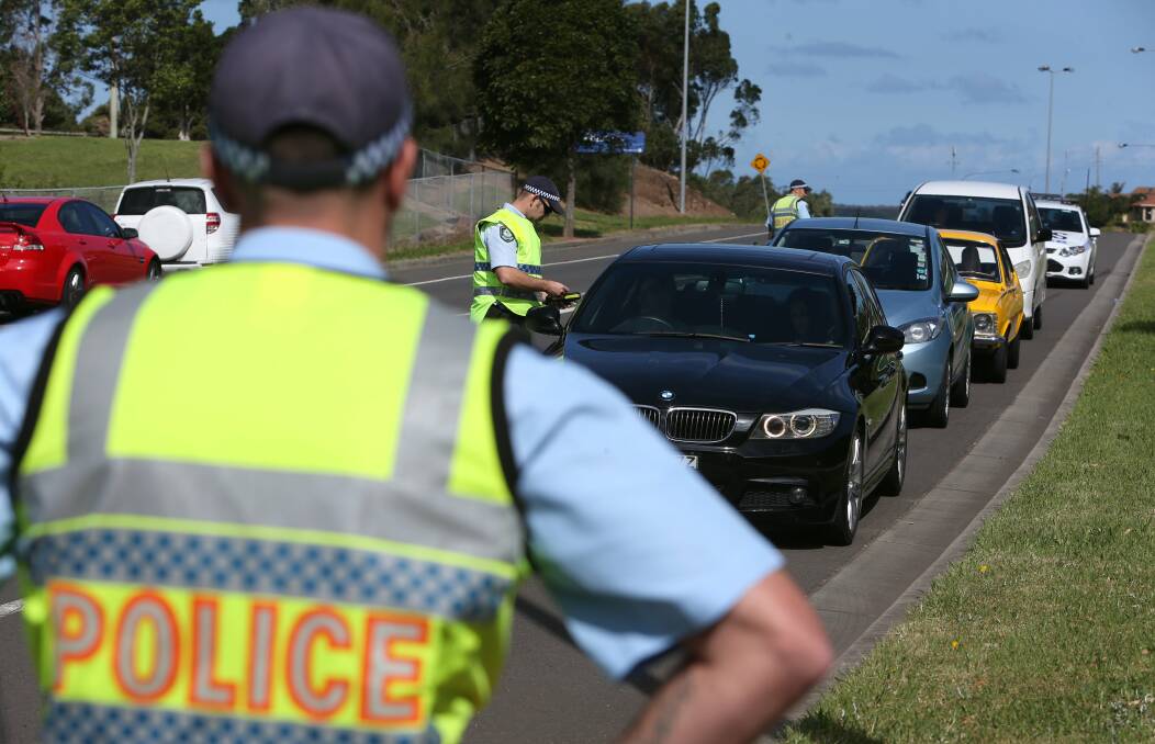Police conducted more than 5,000 breath tests across the Illawarra from Friday to Monday night. File picture: Robert Peet