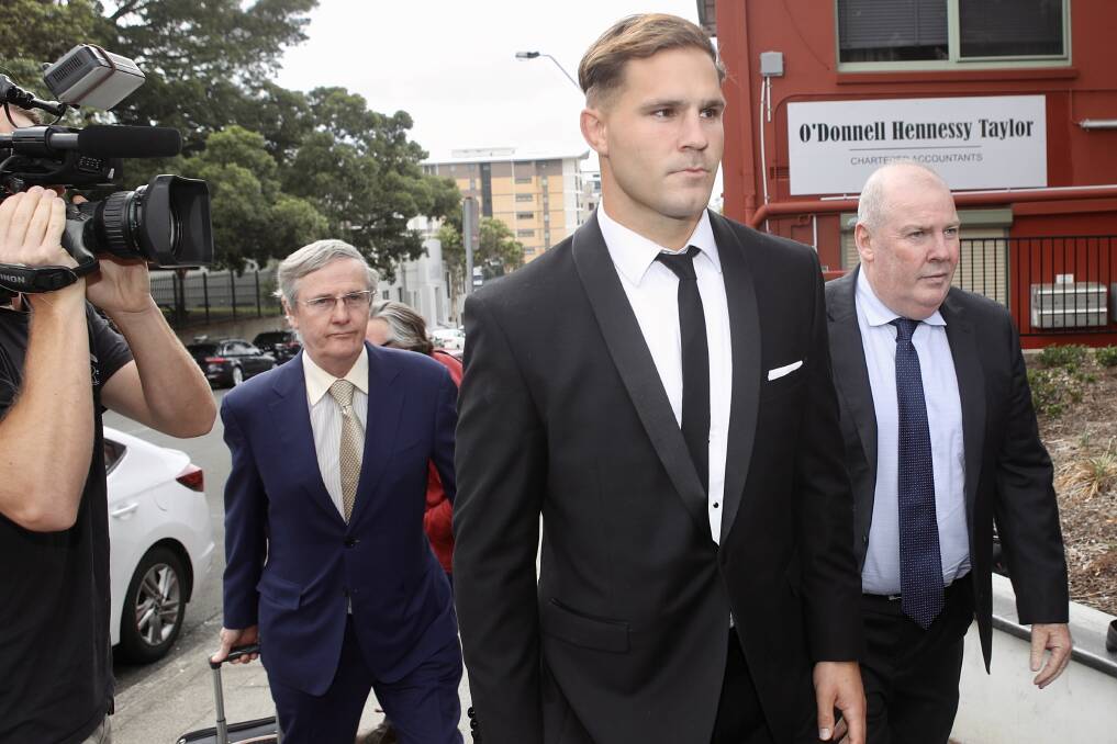 Jack de Belin and Callan Sinclair will stand trial over sexual assault allegations in Wollongong District Court from Monday. Picture: Adam McLean