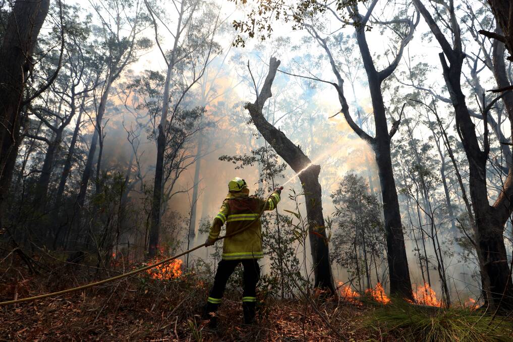 The RFS Illawarra District had volunteers work for more than 200 consecutive days, with 146 strike teams deployed and 3000 firefighters from the region tasked to different fires across the state. Picture: Sylvia Liber