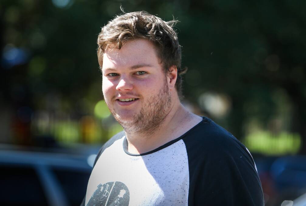 Serious charges: Lochlan Campbell-Buck was granted bail after fronting court on rape allegations. Picture: Anna Warr
